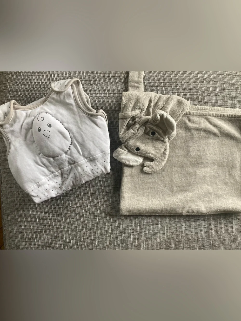 Two Infant Nested Bean Gently Weighted Zen Sleep Sack Classics, 6-15 months